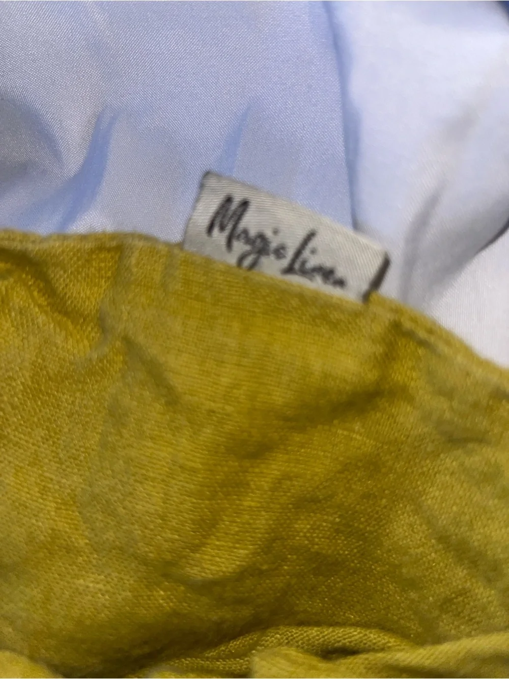 Olive Green/yellow cali king size Linen Duvet Cover Set includes 2 pillow cases